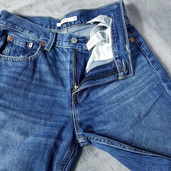 Levis jeans Womens 26×30 Blue Low Pro Straight Denim - Picture 8 of 13